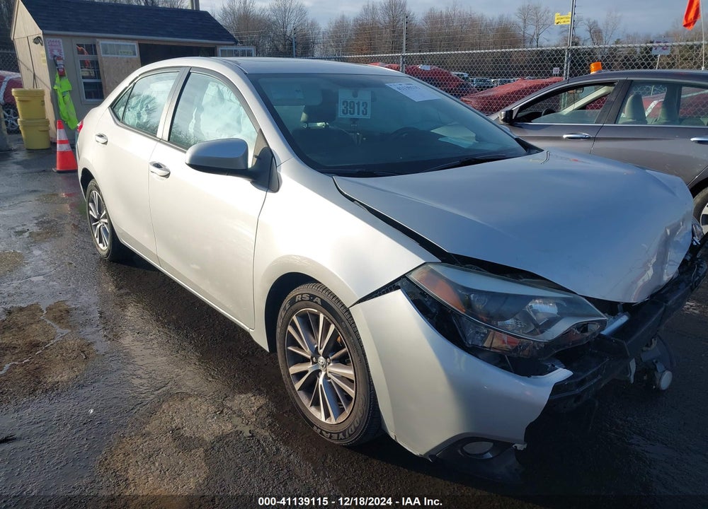 2015 TOYOTA COROLLA LE PREMIUM VIN: 2T1BURHE9FC238218