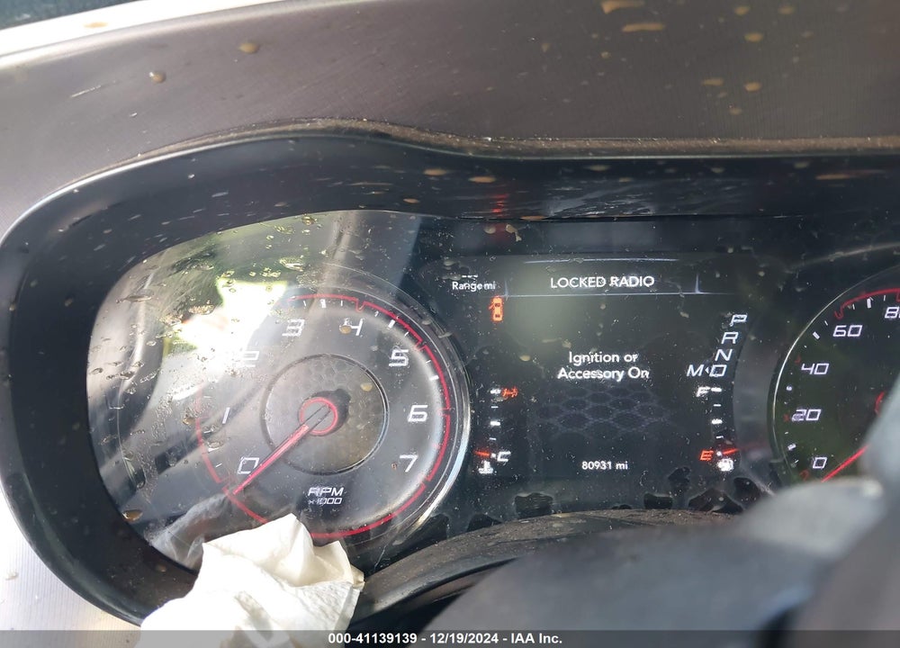 2020 DODGE CHARGER VIN: 2C3CDXCT1LH107837