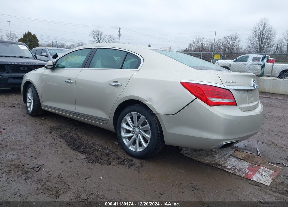 2015 BUICK LACROSSE LEATHER VIN: 1G4GB5G36FF113166