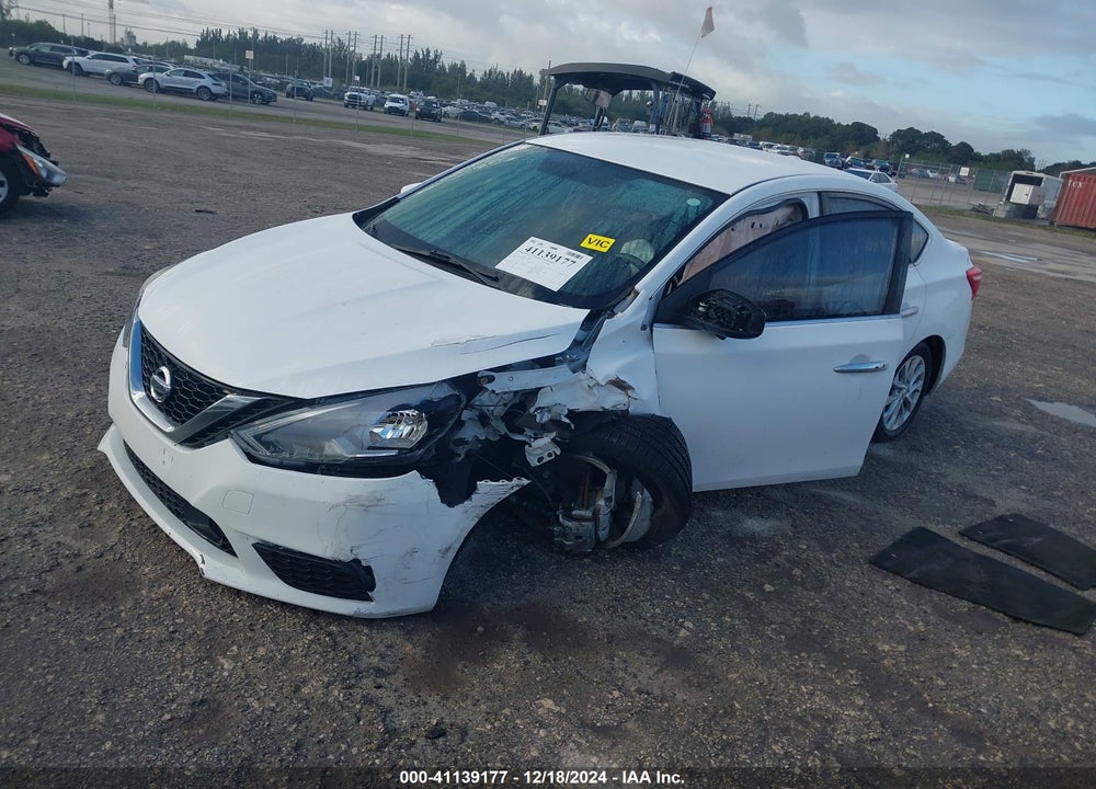2018 NISSAN SENTRA SV VIN: 3N1AB7AP6JY223060