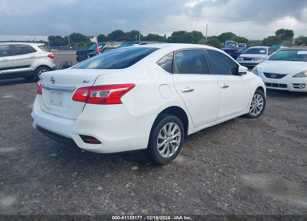 2018 NISSAN SENTRA SV VIN: 3N1AB7AP6JY223060