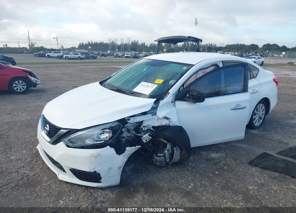 2018 NISSAN SENTRA SV VIN: 3N1AB7AP6JY223060