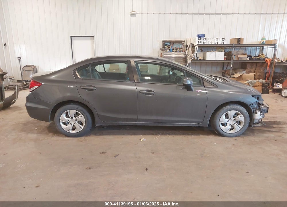 2013 HONDA CIVIC VIN: 2HGFB2F53DH571553