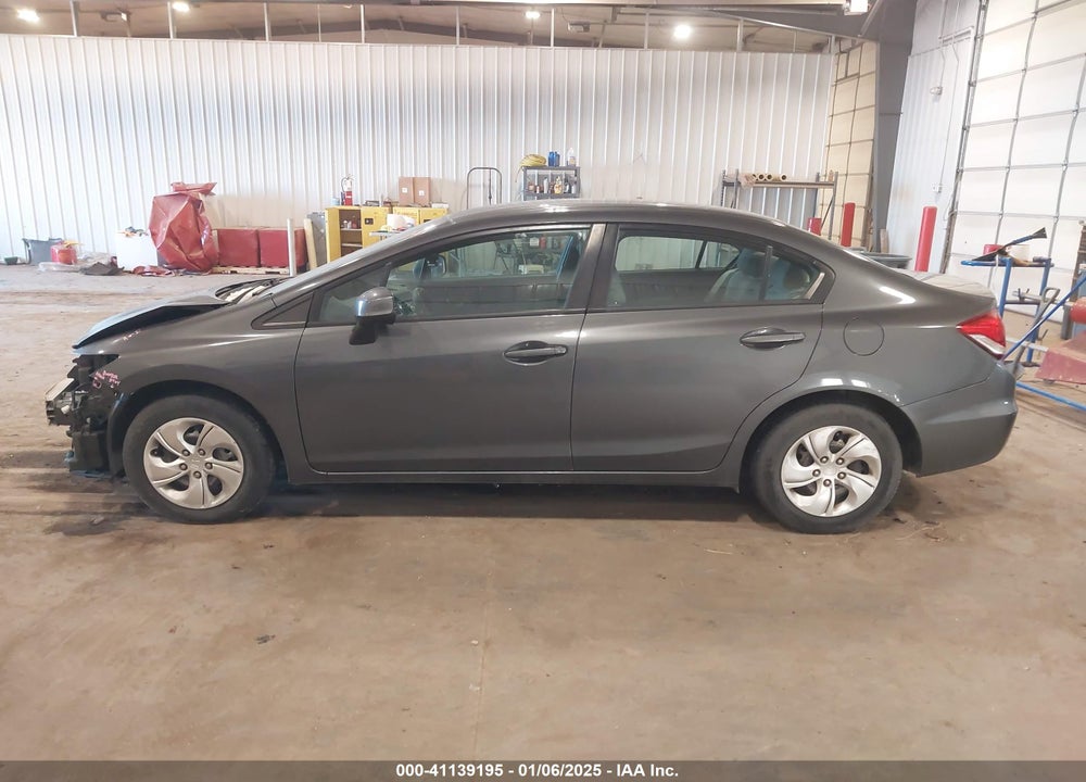 2013 HONDA CIVIC VIN: 2HGFB2F53DH571553