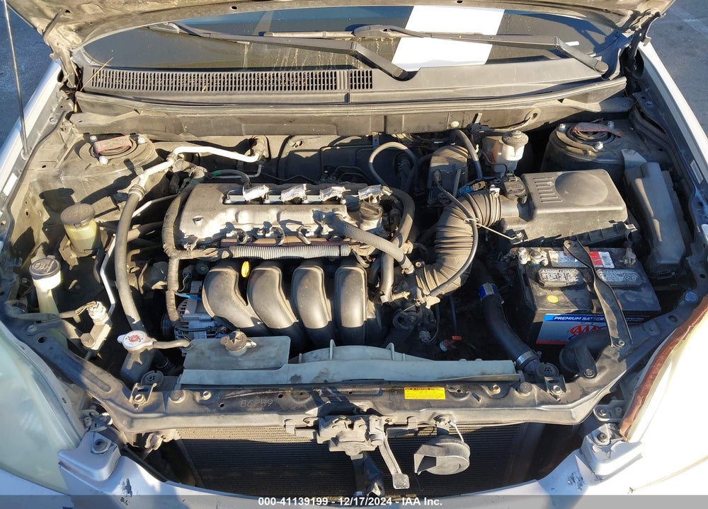 2004 TOYOTA MATRIX/XR VIN: 2T1KR32EX4C210416