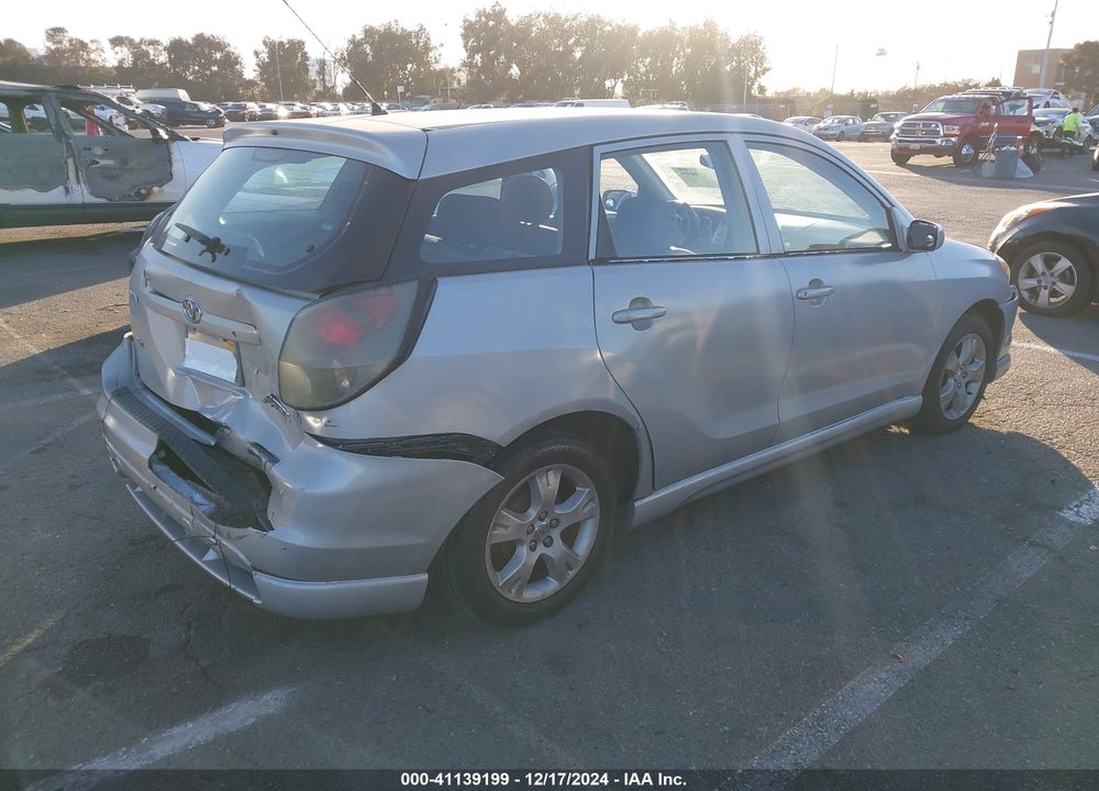 2004 TOYOTA MATRIX/XR VIN: 2T1KR32EX4C210416