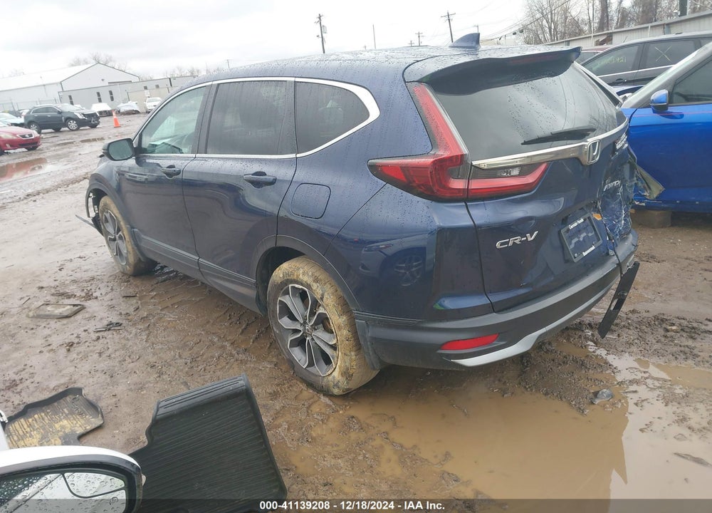 2020 HONDA CR-V AWD EX-L VIN: 2HKRW2H87LH632531