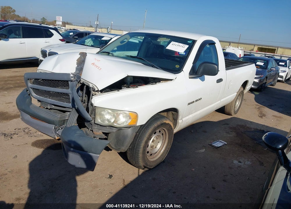 2005 DODGE RAM 1500 ST VIN: 1D7HA16N25J538571
