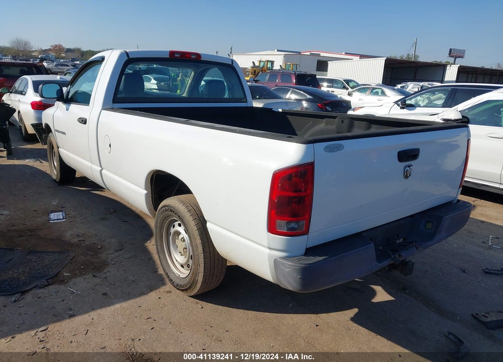 2005 DODGE RAM 1500 ST VIN: 1D7HA16N25J538571