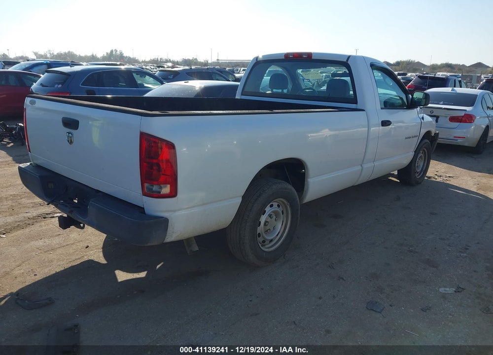 2005 DODGE RAM 1500 ST VIN: 1D7HA16N25J538571
