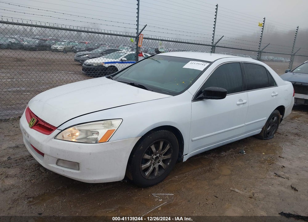 2007 HONDA ACCORD 2.4 LX VIN: 1HGCM56457A128734