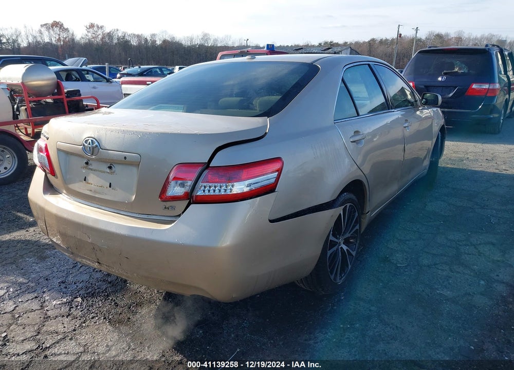 2011 TOYOTA CAMRY LE VIN: 4T1BF3EK9BU768005