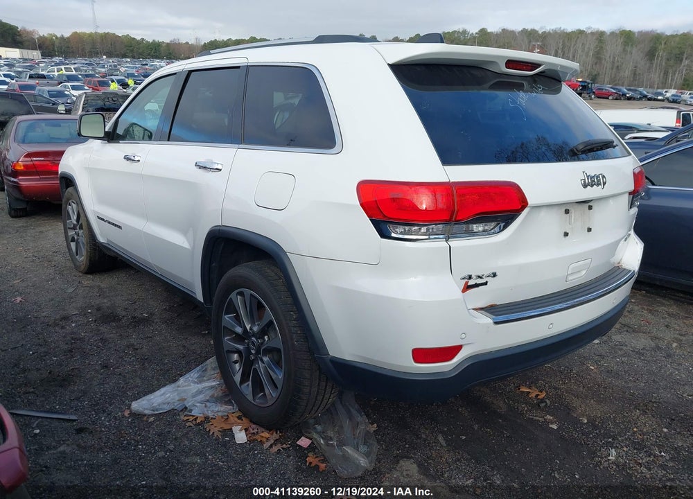 2018 JEEP GRAND CHEROKEE LIMITED 4X4 VIN: 1C4RJFBG1JC260327