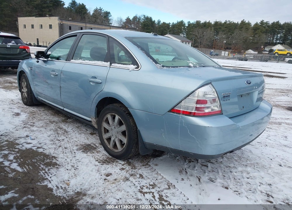 2009 FORD TAURUS SEL VIN: 1FAHP27W59G102893