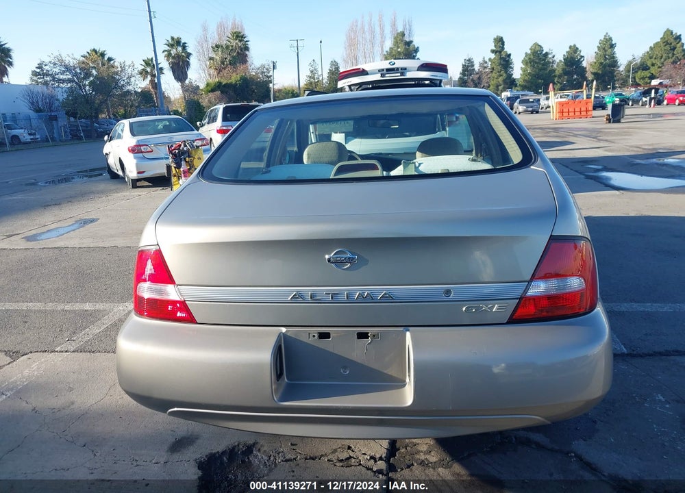 2000 NISSAN ALTIMA GLE/GXE/SE/XE VIN: 1N4DL01D5YC141365