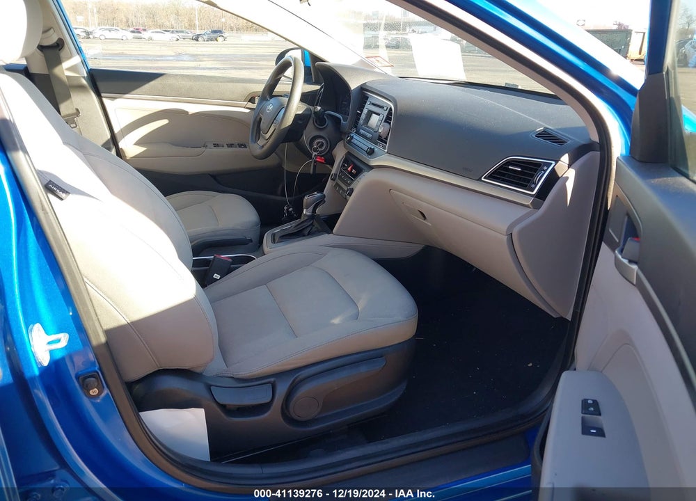 2017 HYUNDAI ELANTRA SE VIN: KMHD74LF4HU127063