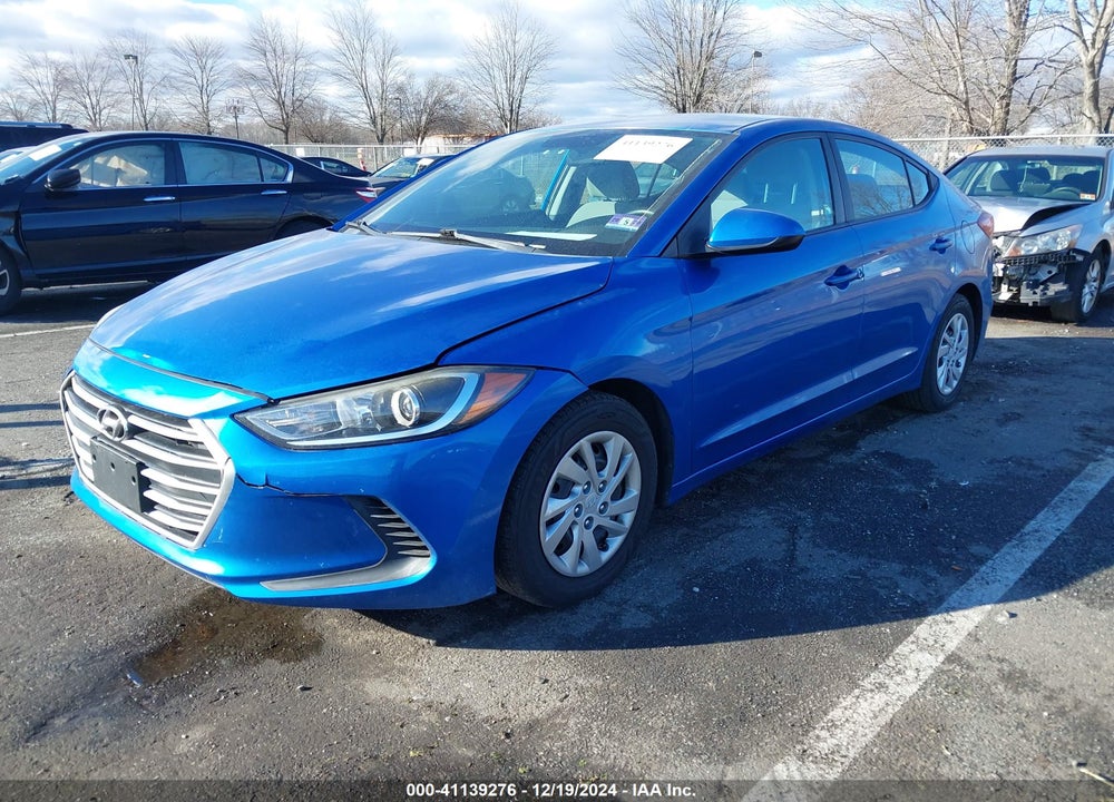 2017 HYUNDAI ELANTRA SE VIN: KMHD74LF4HU127063