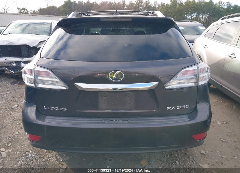 2010 LEXUS RX 350 BASE (A6) VIN: 2T2BK1BA7AC055711