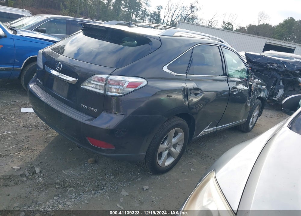 2010 LEXUS RX 350 BASE (A6) VIN: 2T2BK1BA7AC055711