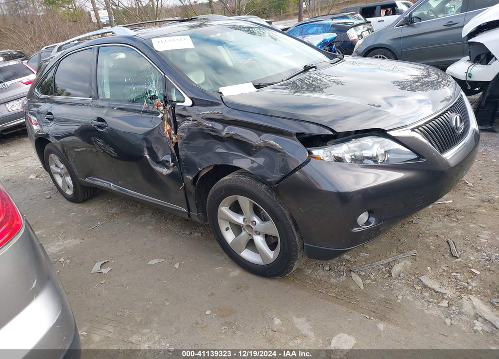 2010 LEXUS RX 350 BASE (A6) VIN: 2T2BK1BA7AC055711