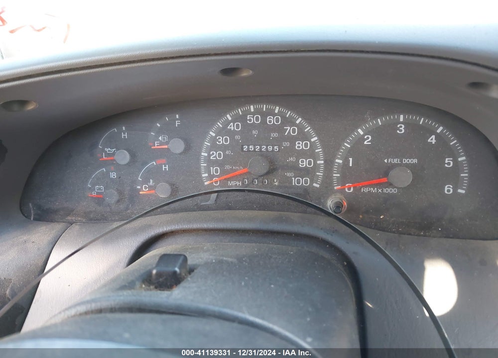 1998 FORD F-150 XL/XLT VIN: 2FTZF072XWCA87145