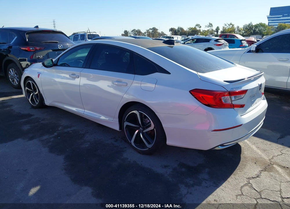 2022 HONDA ACCORD VIN: 1HGCV3F22NA010623