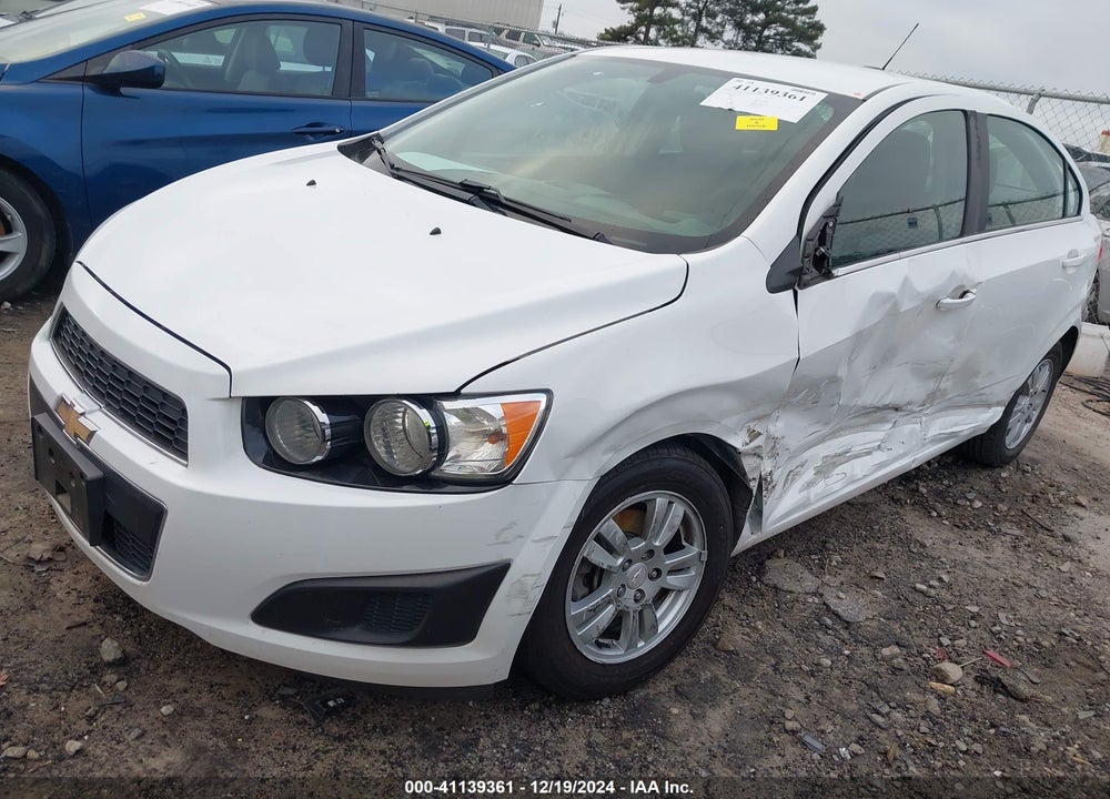 2016 CHEVROLET SONIC LT AUTO VIN: 1G1JC5SG0G4152018