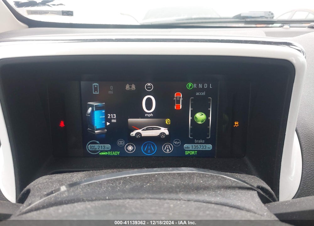 2012 CHEVROLET VOLT VIN: 1G1RB6E46CU126966