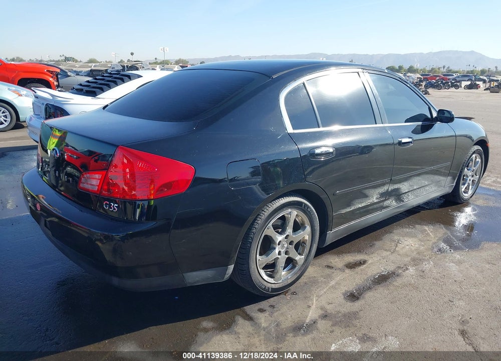 2004 INFINITI G35 VIN: JNKCV51E24M103357