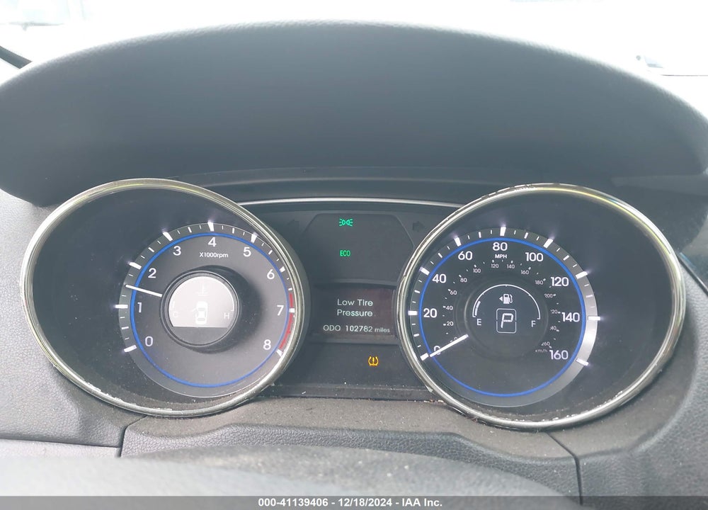 2013 HYUNDAI SONATA VIN: 5NPEC4AC4DH580987