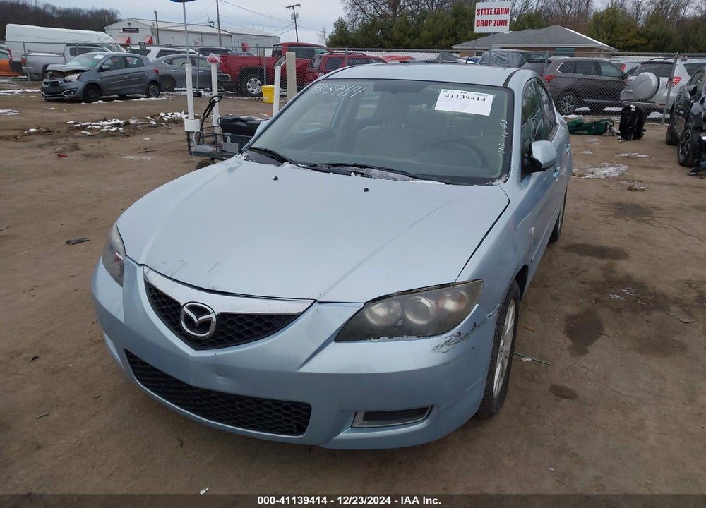 2007 MAZDA 3 I VIN: JM1BK12G471736088