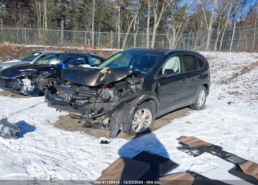 2014 HONDA CR-V EX-L VIN: 2HKRM4H75EH677866
