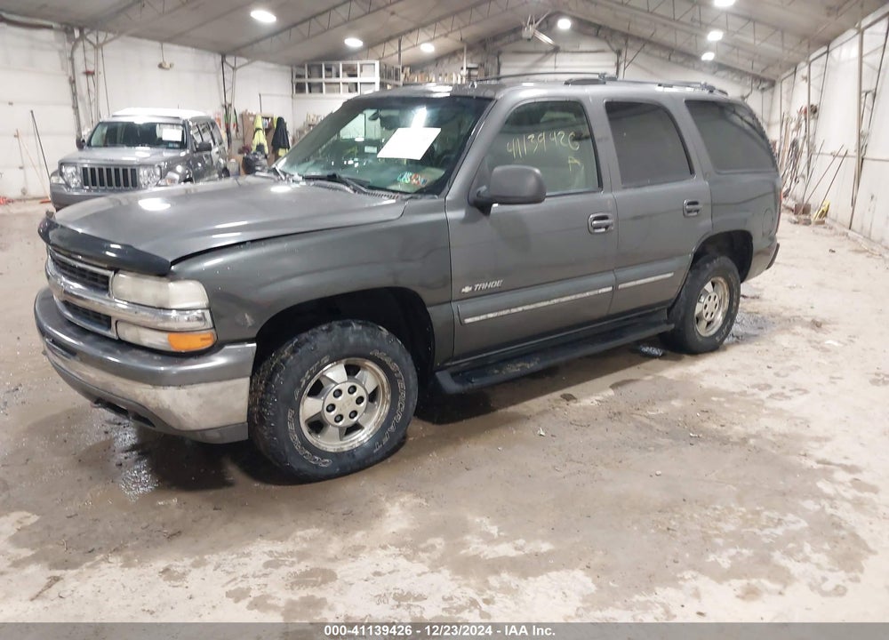 2002 CHEVROLET TAHOE LT VIN: 1GNEK13Z72J248122