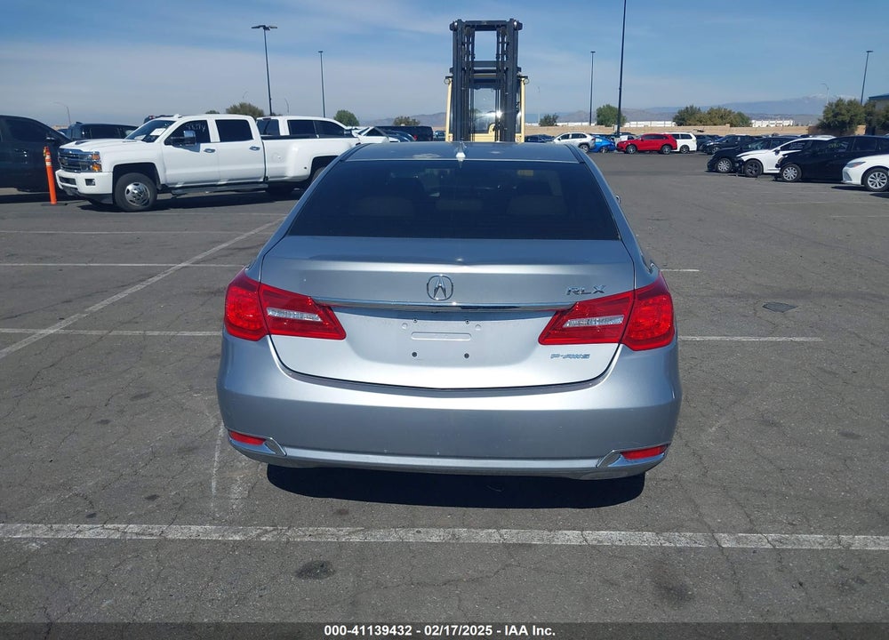 2016 ACURA RLX TECHNOLOGY PACKAGE VIN: JH4KC1F51GC000296