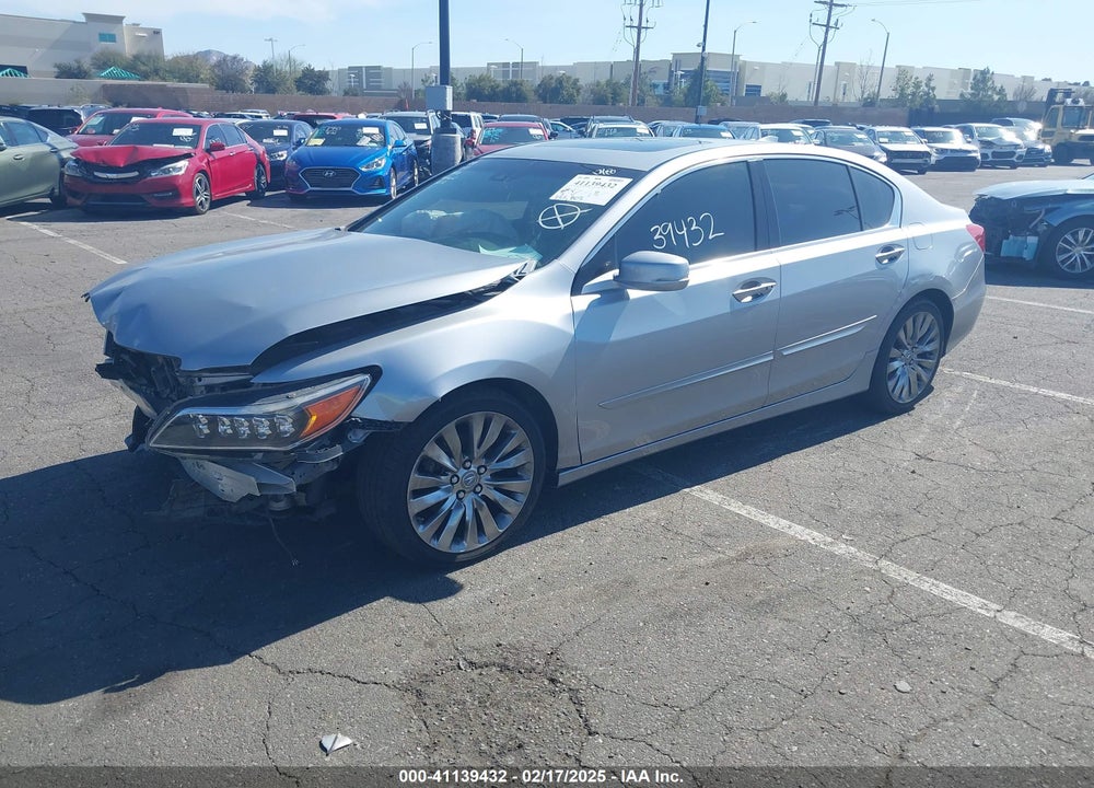 2016 ACURA RLX TECHNOLOGY PACKAGE VIN: JH4KC1F51GC000296