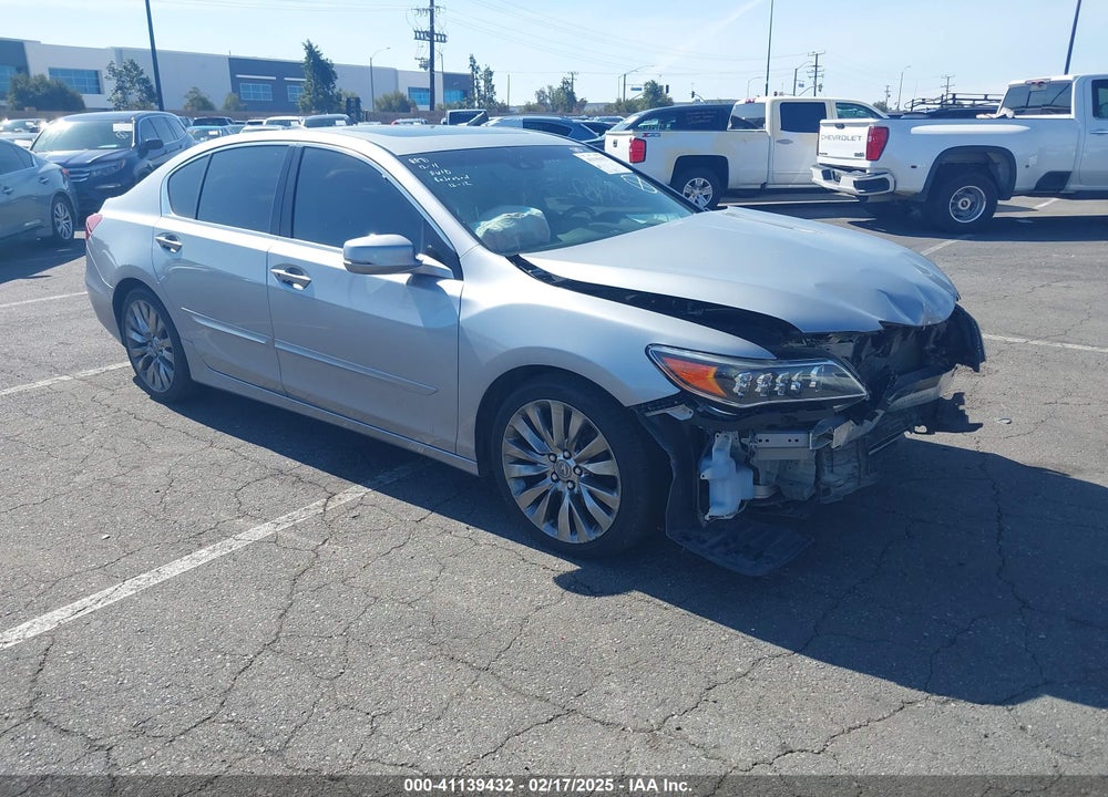 2016 ACURA RLX TECHNOLOGY PACKAGE VIN: JH4KC1F51GC000296