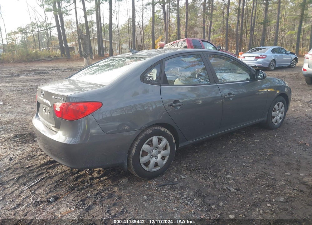 2009 HYUNDAI ELANTRA GLS VIN: KMHDU46D29U675812