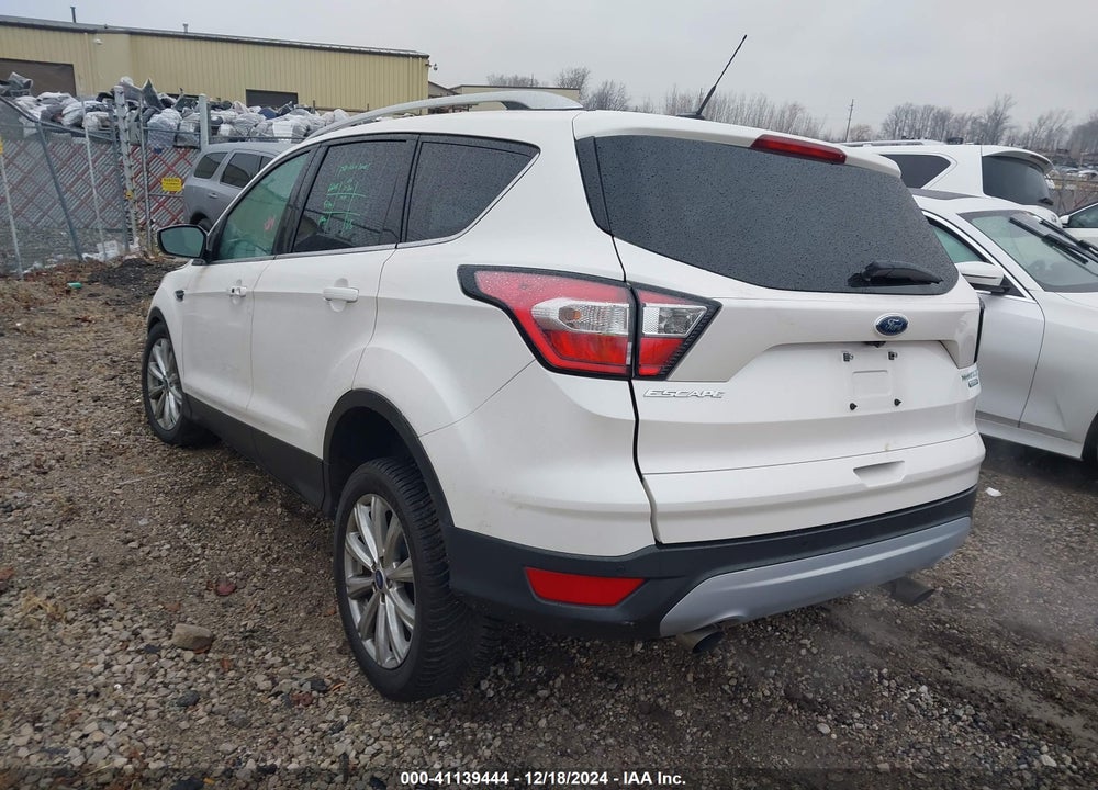 2017 FORD ESCAPE TITANIUM VIN: 1FMCU9J9XHUD84145