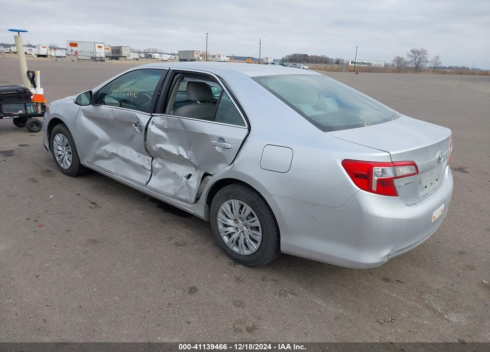 2012 TOYOTA CAMRY LE VIN: 4T4BF1FKXCR249572