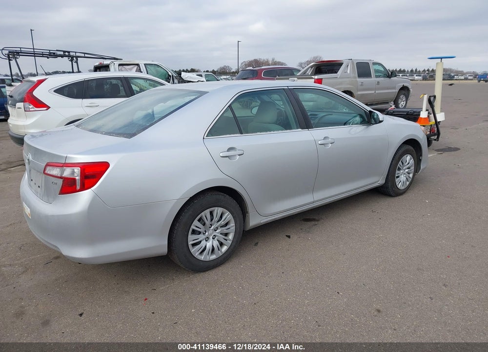 2012 TOYOTA CAMRY LE VIN: 4T4BF1FKXCR249572
