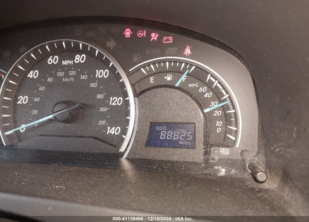 2012 TOYOTA CAMRY LE VIN: 4T4BF1FKXCR249572