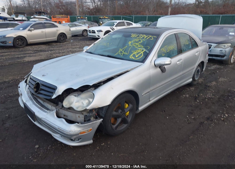 2006 MERCEDES-BENZ C 230 SPORT VIN: WDBRF52H16A858309
