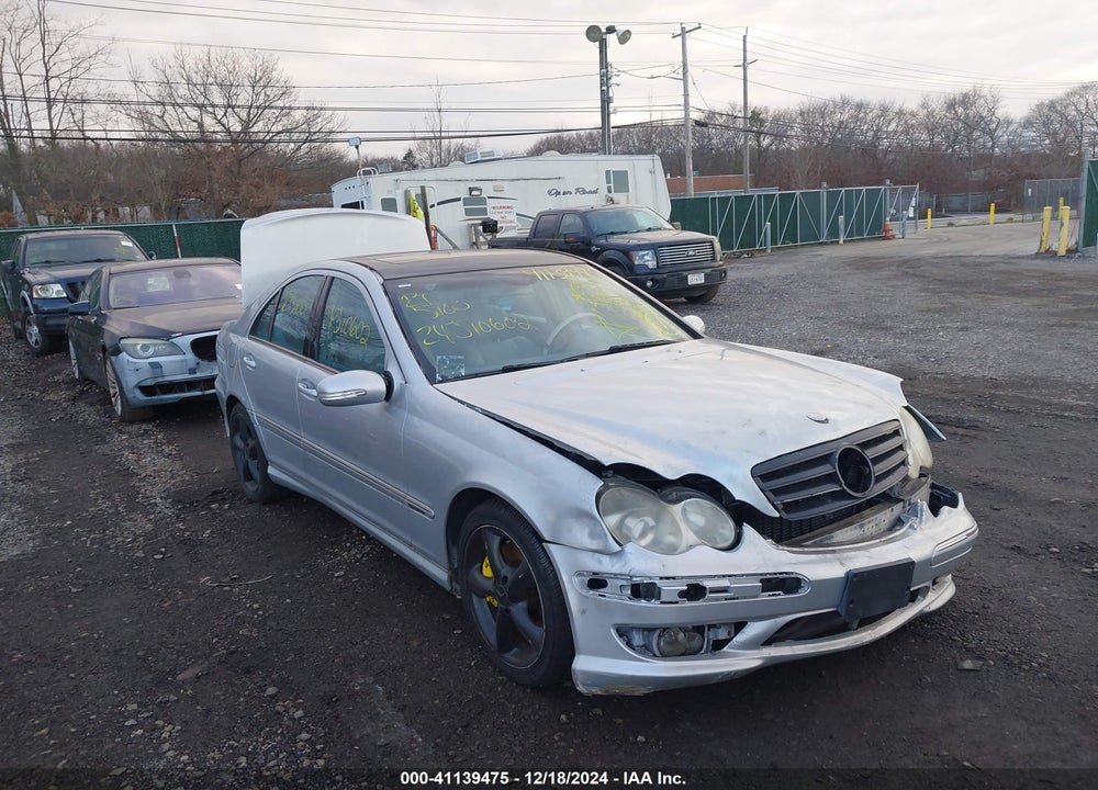2006 MERCEDES-BENZ C 230 SPORT VIN: WDBRF52H16A858309