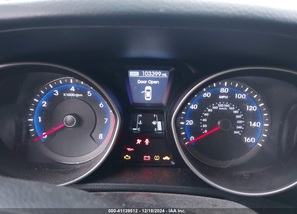 2014 HYUNDAI ELANTRA GT VIN: KMHD35LHXEU165895