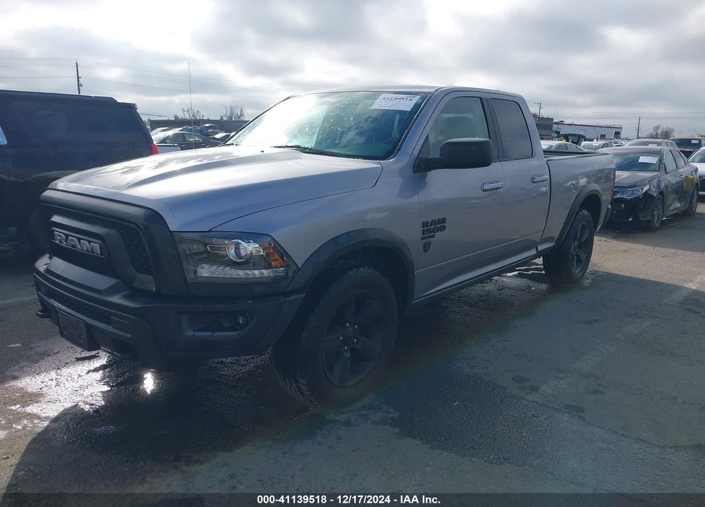 2019 RAM 1500 CLASSIC WARLOCK  4X2 6'4 BOX VIN: 1C6RR6GG5KS636852