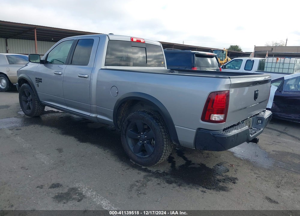 2019 RAM 1500 CLASSIC WARLOCK  4X2 6'4 BOX VIN: 1C6RR6GG5KS636852