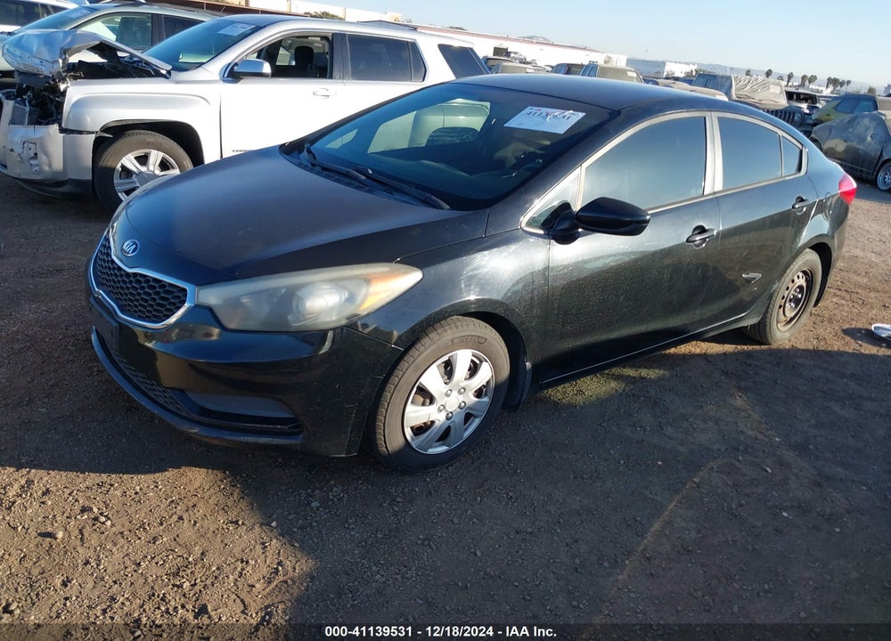 2016 KIA FORTE LX VIN: KNAFK4A65G5510143
