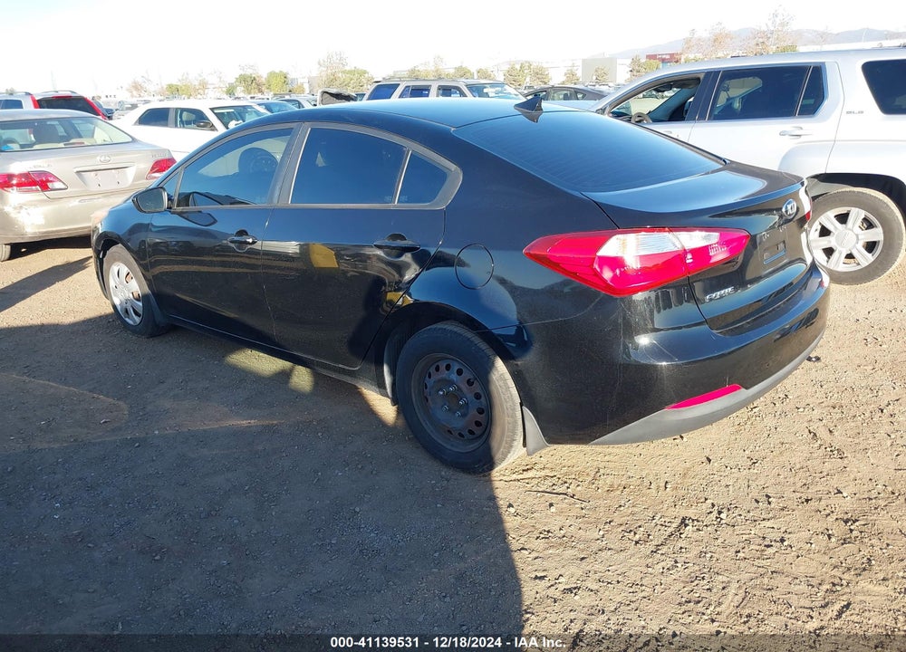 2016 KIA FORTE LX VIN: KNAFK4A65G5510143