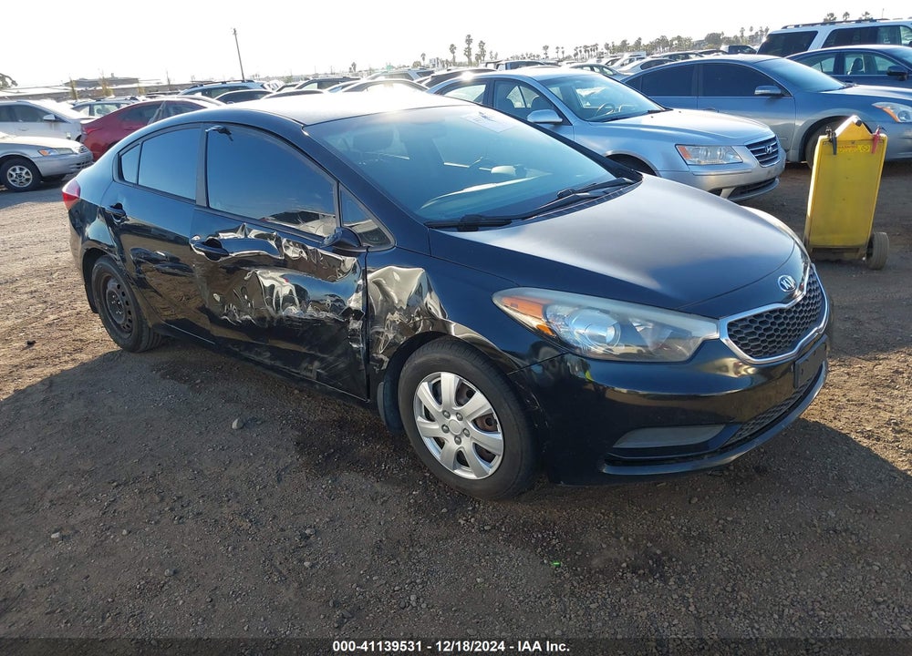 2016 KIA FORTE LX VIN: KNAFK4A65G5510143