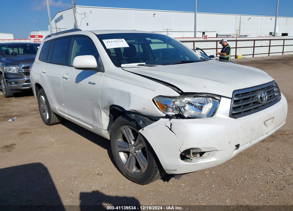 2009 TOYOTA HIGHLANDER SPORT VIN: JTEDS43A292079692